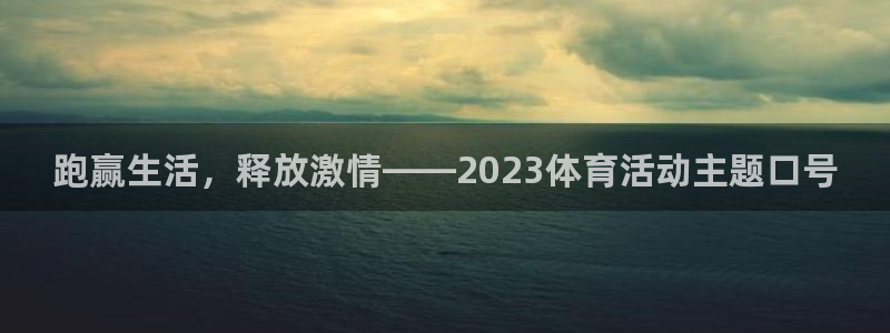  3377体育骗了多少人：跑赢生活，释放激情——2023体育活